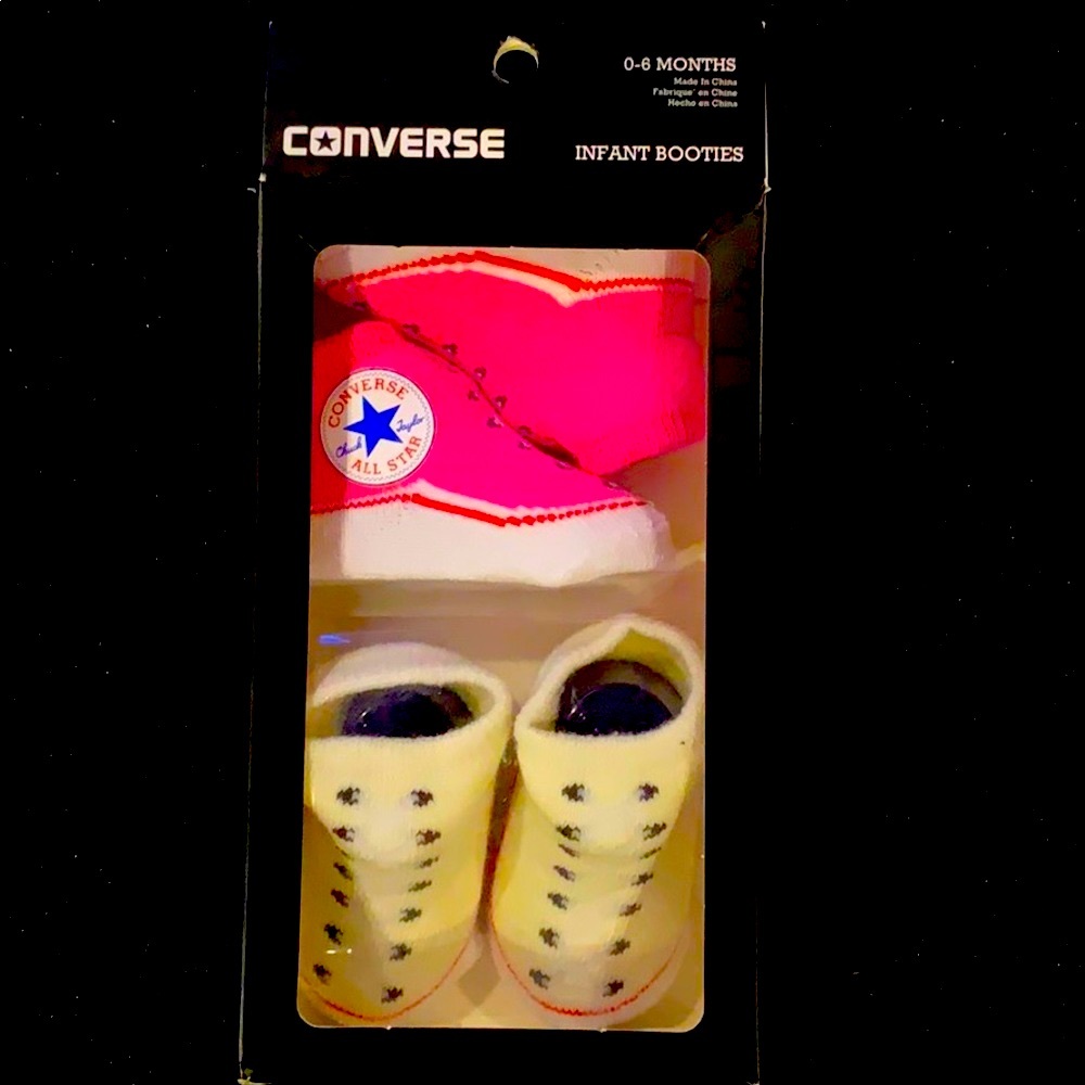 NWT!! CONVERSE INFANT BOOTIES